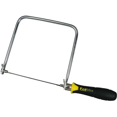 Stanley 0-15-106 Scie À Chantourner 170Mm Gamme FATMAX Plus Résistant Denture Universelle Traitement Thermique Poignée Ergonomique Bi Matière - Publicité Stanley 0-15-106 Scie À Chantourner 170Mm Gamme FATMAX Plus Résistant Denture Universelle Traitement Thermique Poignée Ergonomique Bi Matière - Publicité