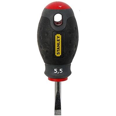 Tournevis Stanley Fat Max Parallèle 5.5X30Mm - Noir/Rouge - Tournevis - Publicité Tournevis Stanley Fat Max Parallèle 5.5X30Mm - Noir/Rouge - Tournevis - Publicité