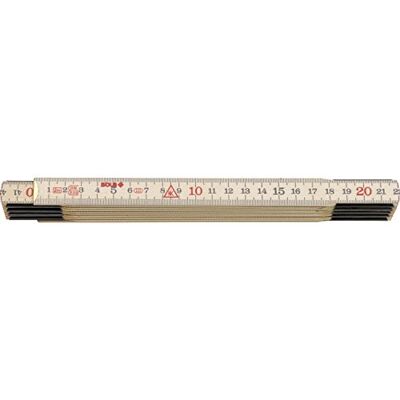 Sola 10 segments avec ressort - Outil de mesure de longueur - 2 m - Précision III - Publicité Sola 10 segments avec ressort - Outil de mesure de longueur - 2 m - Précision III - Publicité