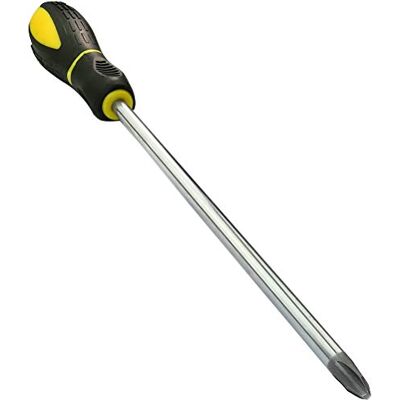 AERZETIX C45647 Tournevis à Empreinte Cruciforme PH3 8x200mm pour Vis Phillips Pointe Aimantée/Magnétique Poignée Antidérapante Bi-Matière Lame en Acier/CR-V/-S2 - Publicité AERZETIX C45647 Tournevis à Empreinte Cruciforme PH3 8x200mm pour Vis Phillips Pointe Aimantée/Magnétique Poignée Antidérapante Bi-Matière Lame en Acier/CR-V/-S2 - Publicité