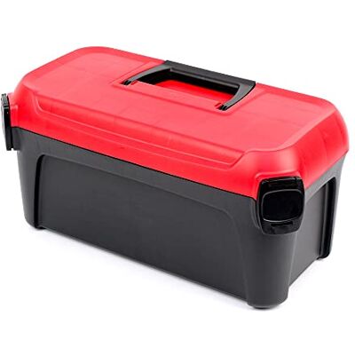 Kistenberg - KSM32 - Noir/Rouge - Boîte de rangement - Publicité Kistenberg - KSM32 - Noir/Rouge - Boîte de rangement - Publicité