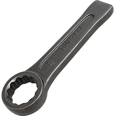 AERZETIX C64802 Clé polygonale à frapper 36x205 mm DIN 7444 Anneau/oeil 12 pans, Acier CR-V, Couleur argent, Charge lourde, Serrage assemblage desserrage mécanique écrou boulon - Publicité AERZETIX C64802 Clé polygonale à frapper 36x205 mm DIN 7444 Anneau/oeil 12 pans, Acier CR-V, Couleur argent, Charge lourde, Serrage assemblage desserrage mécanique écrou boulon - Publicité