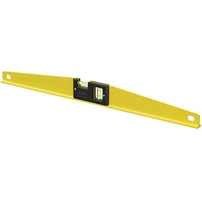 Stanley 1-42-804 Niveau Trapézoïdal Profilé 60 cm Fabriqué en France Corps Profilé en T Semelle Usinée Deux Fioles Tubulaires - Publicité Stanley 1-42-804 Niveau Trapézoïdal Profilé 60 cm Fabriqué en France Corps Profilé en T Semelle Usinée Deux Fioles Tubulaires - Publicité
