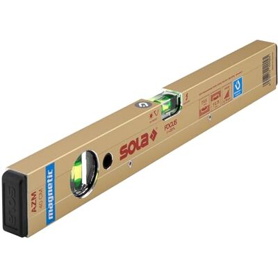 Niveau à bulle magnétique SOLA 40cm - Haute précision - Publicité Niveau à bulle magnétique SOLA 40cm - Haute précision - Publicité