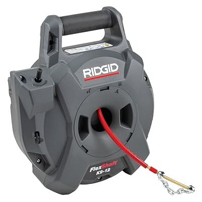 RIDGID FlexShaft K9-12 Machine de nettoyage de canalisations avec heurtoir de 40 mm et clé hexagonale de 3 mm 76188 - Publicité RIDGID FlexShaft K9-12 Machine de nettoyage de canalisations avec heurtoir de 40 mm et clé hexagonale de 3 mm 76188 - Publicité