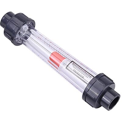 Hililand 25-250L/H Débitmètre à tube plastique, Débitmètre liquide en plastique LZS-15 DN15 Pour tester le liquide d'écoulement instantané - Publicité Hililand 25-250L/H Débitmètre à tube plastique, Débitmètre liquide en plastique LZS-15 DN15 Pour tester le liquide d'écoulement instantané - Publicité