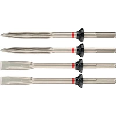 HILTI TE-YX SM/FM 36 Lot de 4 burins auto-affûtants (2 pointus, 2 plats étroits) SDS-max (TE-Y) pour démolition du béton et de la maçonnerie, dimensions : 360 mm de long (2241997) - Publicité HILTI TE-YX SM/FM 36 Lot de 4 burins auto-affûtants (2 pointus, 2 plats étroits) SDS-max (TE-Y) pour démolition du béton et de la maçonnerie, dimensions : 360 mm de long (2241997) - Publicité