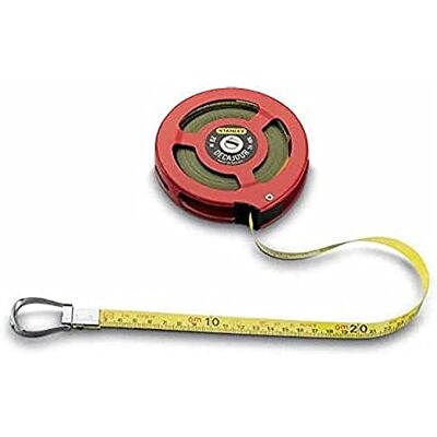 Stanley 1-34-406 Mesure 20 M X 12,7 Mm Ruban Acielak Decajour Fabriqué En France Boitier Acier Antichocs Et Anticorrosion Ruban Acier Très Résistant Graduation Mm - Publicité Stanley 1-34-406 Mesure 20 M X 12,7 Mm Ruban Acielak Decajour Fabriqué En France Boitier Acier Antichocs Et Anticorrosion Ruban Acier Très Résistant Graduation Mm - Publicité