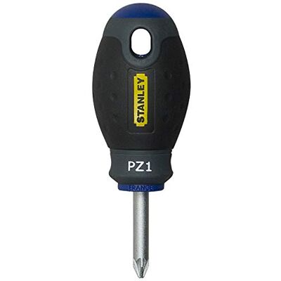 Stanley 1-65-408 Tournevis Pozidriv Pz 1X30Mm Boule Gamme FATMAX Fabriqués En France Lame En Acier Sablage De L'Empreinte Poignée Soft Grip Liaison Quasi Incassable Anticorrosion - Publicité Stanley 1-65-408 Tournevis Pozidriv Pz 1X30Mm Boule Gamme FATMAX Fabriqués En France Lame En Acier Sablage De L'Empreinte Poignée Soft Grip Liaison Quasi Incassable Anticorrosion - Publicité
