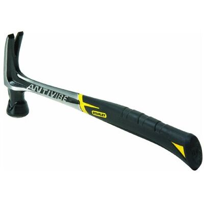 Stanley FatMax Xtreme Marteau de clouage anti-vibration à panne fendue courbée, 51-165 - Publicité Stanley FatMax Xtreme Marteau de clouage anti-vibration à panne fendue courbée, 51-165 - Publicité