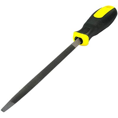 AERZETIX C45962 Lime d'Affûtage Métallique Triangulaire Fine d'Acier Longueur 170mm Outillage à Main pour Façonner le Métal Poignée Bi-Matière Outils de Finition Limer/Aiguiser/Ébavurer - Publicité AERZETIX C45962 Lime d'Affûtage Métallique Triangulaire Fine d'Acier Longueur 170mm Outillage à Main pour Façonner le Métal Poignée Bi-Matière Outils de Finition Limer/Aiguiser/Ébavurer - Publicité