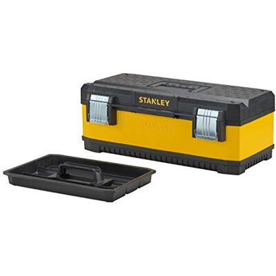 Stanley 1-95-613 Boîte à outils bi-matière 59 cm - Publicité Stanley 1-95-613 Boîte à outils bi-matière 59 cm - Publicité