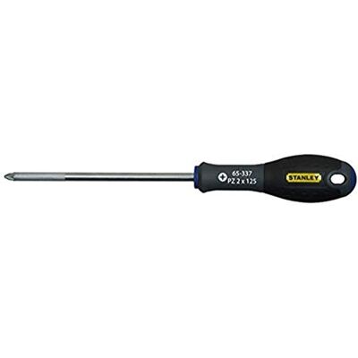 Stanley 1-65-337 Tournevis Pz 2 X 125 Mm Gamme FATMAX Fabriqués En France Lame En Acier Sablage De L'Empreinte Poignée Soft Grip Liaison Quasi Incassable Anticorrosion - Publicité Stanley 1-65-337 Tournevis Pz 2 X 125 Mm Gamme FATMAX Fabriqués En France Lame En Acier Sablage De L'Empreinte Poignée Soft Grip Liaison Quasi Incassable Anticorrosion - Publicité