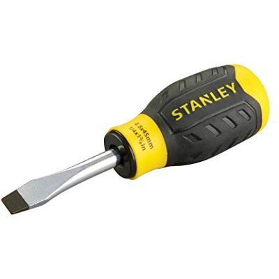 Stanley 1 – 64 – 917 – Tournevis poignée renforcée mécanicien 6,5 x 45 mm - Publicité Stanley 1 – 64 – 917 – Tournevis poignée renforcée mécanicien 6,5 x 45 mm - Publicité