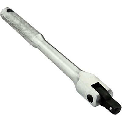 AERZETIX C45230 Barre/Bras de force pour clé à douille avec poignée articulée 1/4x150mm manche/adaptateur/longue en acier CR-V couleur argent - Publicité AERZETIX C45230 Barre/Bras de force pour clé à douille avec poignée articulée 1/4x150mm manche/adaptateur/longue en acier CR-V couleur argent - Publicité