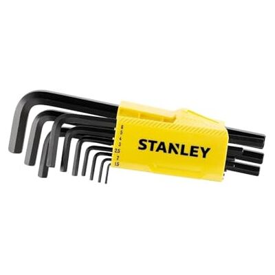 Stanley 089904 Jeu de clés Allen Système métrique 9 pièces - Publicité Stanley 089904 Jeu de clés Allen Système métrique 9 pièces - Publicité