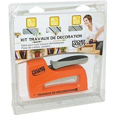 Kit Agrafeuse Fischer Darex Mini4 - Agrafeuse et Agrafes - Publicité Kit Agrafeuse Fischer Darex Mini4 - Agrafeuse et Agrafes - Publicité