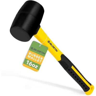 BLOSTM - Heavy Duty Rubber Mallet 16oz - Mallet - Publicité BLOSTM - Heavy Duty Rubber Mallet 16oz - Mallet - Publicité