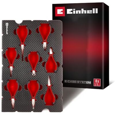 Einhell Original E-Case Insert Pinces de Précision 8 pcs (Précision, Bec Long, Rond, Plat, Coupe-Câbles, Universelle, Pré-Coupe, Système E-Case) - Publicité Einhell Original E-Case Insert Pinces de Précision 8 pcs (Précision, Bec Long, Rond, Plat, Coupe-Câbles, Universelle, Pré-Coupe, Système E-Case) - Publicité