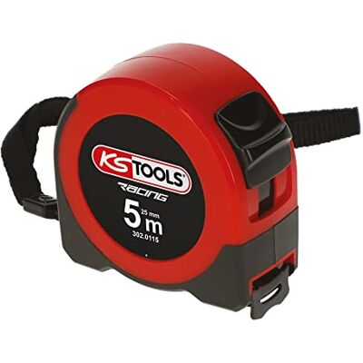 Mètre ruban Racing KS TOOLS - 5m x 25mm - Publicité Mètre ruban Racing KS TOOLS - 5m x 25mm - Publicité