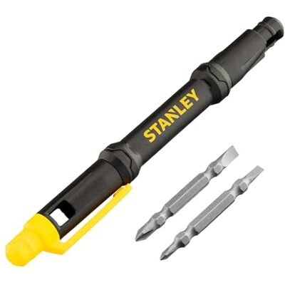 Stanley Tournevis de Poche 4 en 1 Noir - Publicité Stanley Tournevis de Poche 4 en 1 Noir - Publicité
