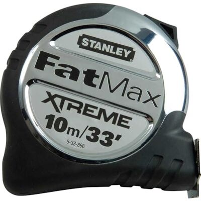 Stanley STA533896 FatMax XL Tape Rule 10m / 33ft - Publicité Stanley STA533896 FatMax XL Tape Rule 10m / 33ft - Publicité
