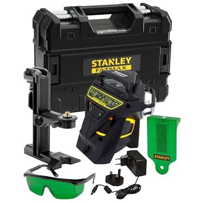 Stanley Niveau laser multiligne 360° à faisceau vert mesure précise de +/-3 mm à 10 m FMHT1-77356 - Publicité Stanley Niveau laser multiligne 360° à faisceau vert mesure précise de +/-3 mm à 10 m FMHT1-77356 - Publicité