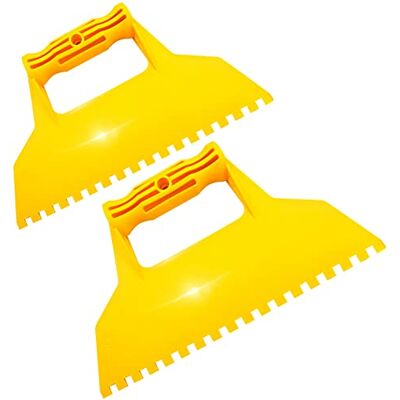 AERZETIX Spatule à Dents Raclette Lisseuse de Finition Crantée Lot de 2-225mm Plastique Outils à Main pour la Construction Maçonnerie/Maçon/Enduit/Plâtre - Publicité AERZETIX Spatule à Dents Raclette Lisseuse de Finition Crantée Lot de 2-225mm Plastique Outils à Main pour la Construction Maçonnerie/Maçon/Enduit/Plâtre - Publicité