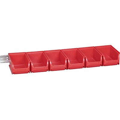 Allit Profiplus Set 2 bacs de rangement Rouge 7 pièces 457060 - Publicité Allit Profiplus Set 2 bacs de rangement Rouge 7 pièces 457060 - Publicité