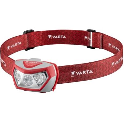Varta Outdoor Sports H20 Pro Lampe frontale - 200 lm, 52h, Rouge - Publicité Varta Outdoor Sports H20 Pro Lampe frontale - 200 lm, 52h, Rouge - Publicité