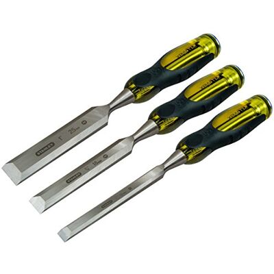 Stanley 2-16-268 Jeu De 3 Ciseaux Gamme FATMAX Acier Poignée Ergonomique Et Incassable Normes Iso Et Din5139 - Publicité Stanley 2-16-268 Jeu De 3 Ciseaux Gamme FATMAX Acier Poignée Ergonomique Et Incassable Normes Iso Et Din5139 - Publicité