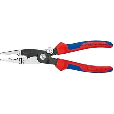 Pince multifonction pour électriciens 200 mm - Knipex - Publicité Pince multifonction pour électriciens 200 mm - Knipex - Publicité