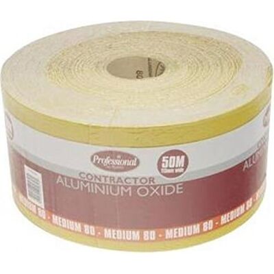 Prodec Jaune Oxyde d'Aluminium Rouleau 50m - Papier abrasif - Publicité Prodec Jaune Oxyde d'Aluminium Rouleau 50m - Papier abrasif - Publicité