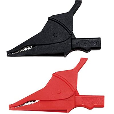 Chauvin Arnoux Pince crocodile CAT IV-1000V 15 A Rouge + SW - Publicité Chauvin Arnoux Pince crocodile CAT IV-1000V 15 A Rouge + SW - Publicité