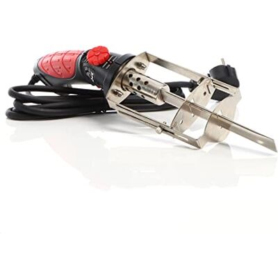 XPOtool Coupe-polystyrène 130 W température max. 450 °C Coupeur styromousse 145 mm max. avec Arrêt de profondeur 100 mm Couteau fil chaud Scie découpeuse pour mousse styrodur - Publicité XPOtool Coupe-polystyrène 130 W température max. 450 °C Coupeur styromousse 145 mm max. avec Arrêt de profondeur 100 mm Couteau fil chaud Scie découpeuse pour mousse styrodur - Publicité
