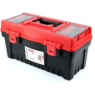 Kistenberg - Werkzeugkoffer EVO - Rouge - Mélange polymère - Tool Box - Publicité Kistenberg - Werkzeugkoffer EVO - Rouge - Mélange polymère - Tool Box - Publicité