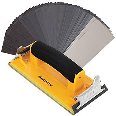 BLOSTM Assortiment de papier abrasif 120-7000 grain - 48pc - Avec bloc - Publicité BLOSTM Assortiment de papier abrasif 120-7000 grain - 48pc - Avec bloc - Publicité