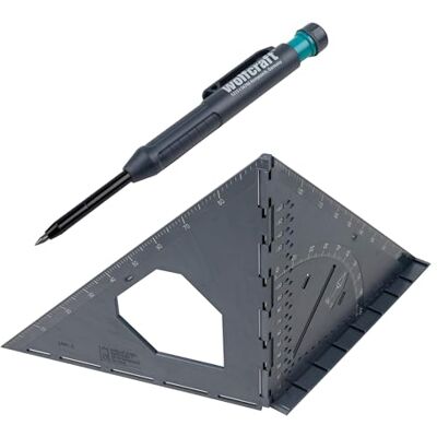 Kit de mesure et de marquage Wolfcraft - 8659000 - Outil de mesure et de marquage - Publicité Kit de mesure et de marquage Wolfcraft - 8659000 - Outil de mesure et de marquage - Publicité