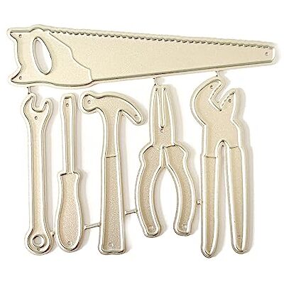 ZEPFJHE Outils de réparation Matrices de découpe Clé Outils de marteau Matrices de découpe en métal Pochoirs de gaufrage Scrapbooking Fabrication de cartes d'invitation - Publicité ZEPFJHE Outils de réparation Matrices de découpe Clé Outils de marteau Matrices de découpe en métal Pochoirs de gaufrage Scrapbooking Fabrication de cartes d'invitation - Publicité