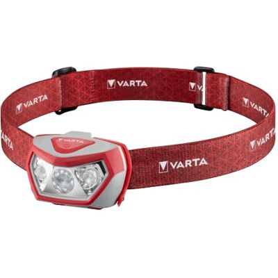 Varta Outdoor Sports H20 Pro Lampe frontale - 200 lm, 52h, Rouge - Publicité Varta Outdoor Sports H20 Pro Lampe frontale - 200 lm, 52h, Rouge - Publicité