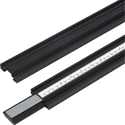 TREND Système Varijig, guide droit de 2,54 mètres, deux longueurs d'extrusion avec pièce de jonction pour donner une longueur de travail maximale de 100 pouces (2540 mm), VJS/G/100 - Publicité TREND Système Varijig, guide droit de 2,54 mètres, deux longueurs d'extrusion avec pièce de jonction pour donner une longueur de travail maximale de 100 pouces (2540 mm), VJS/G/100 - Publicité