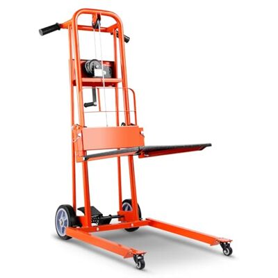 VEVOR Gerbeur Manuel à Treuil, 149,68 kg, Chariot Élévateur Matériaux, Hauteur Levage Max 1090 mm, avec roulettes Pivotantes, Plaque de Levage, Empileur Multifonctionnel pour Entrepôts, Supermarchés - Publicité VEVOR Gerbeur Manuel à Treuil, 149,68 kg, Chariot Élévateur Matériaux, Hauteur Levage Max 1090 mm, avec roulettes Pivotantes, Plaque de Levage, Empileur Multifonctionnel pour Entrepôts, Supermarchés - Publicité