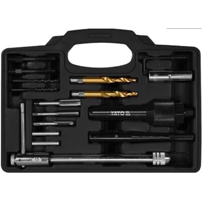 Yato YT-05342 Kit d'outils de démontage bougie de préchauffage - Publicité Yato YT-05342 Kit d'outils de démontage bougie de préchauffage - Publicité