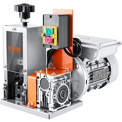 VEVOR Machine à Dénuder Électrique 1,5-25 mm Dénudeur Câble Automatique Motorisé 180 W Dénudeuse Cuivre 18 m/min Pince à Dénuder Dépouillement Fil Référence de Profondeur Visible pour Recyclage Cuivre - Publicité VEVOR Machine à Dénuder Électrique 1,5-25 mm Dénudeur Câble Automatique Motorisé 180 W Dénudeuse Cuivre 18 m/min Pince à Dénuder Dépouillement Fil Référence de Profondeur Visible pour Recyclage Cuivre - Publicité