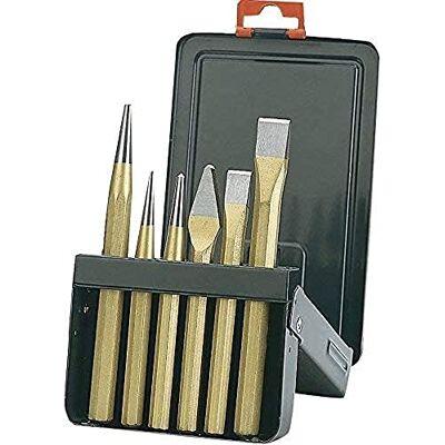 Bahco 3736S/6 Coffret Metal 6 Burins - Publicité Bahco 3736S/6 Coffret Metal 6 Burins - Publicité