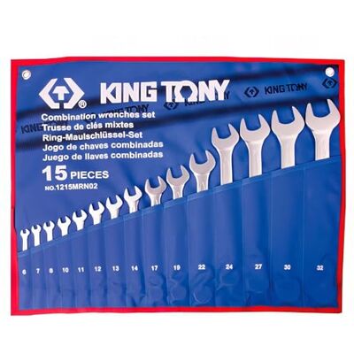 KINGTONY - 15 pièces métriques - unisexe - jeu de clés - Publicité KINGTONY - 15 pièces métriques - unisexe - jeu de clés - Publicité