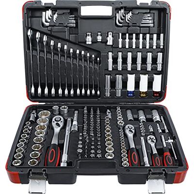 BGS Do it yourself BGS Diy 15217 Coffret de douilles 6,3 mm (1/4") / 10 mm (3/8") / 12,5 mm (1/2") 176 pièces - Publicité BGS Do it yourself BGS Diy 15217 Coffret de douilles 6,3 mm (1/4") / 10 mm (3/8") / 12,5 mm (1/2") 176 pièces - Publicité