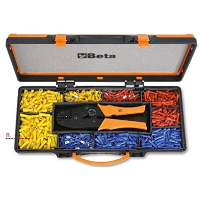 Beta 1608/C9t Pince 1608 avec assortiment de 450 Bornes - Publicité Beta 1608/C9t Pince 1608 avec assortiment de 450 Bornes - Publicité