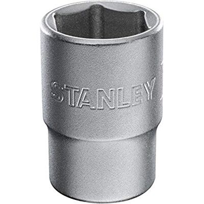 Stanley 1-17-086 Douille 1/2" 6 pans 8 mm - Publicité Stanley 1-17-086 Douille 1/2" 6 pans 8 mm - Publicité
