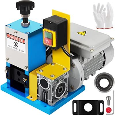 VEVOR Machine à Dénuder électrique HXSMS-025, Pince à dénuder électrique x1 lame, pour recycler les fils de cuivre/enlever l'isolant en plastique et en caoutchouc des fils de ferraille intacts - Publicité VEVOR Machine à Dénuder électrique HXSMS-025, Pince à dénuder électrique x1 lame, pour recycler les fils de cuivre/enlever l'isolant en plastique et en caoutchouc des fils de ferraille intacts - Publicité